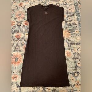 NWT The Normal Brand Lennox Jersey Midi T-Shirt Dress